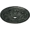 Ekena Millwork Flagstone Medallion (Canopies up to 3 7/8"), 30"OD x 3 7/8"ID x 3 1/4"P, Painted Turtle Crackle CM30FLPTC - alternate 4
